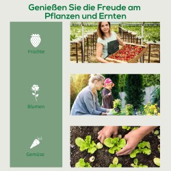 Muovikasvihuone hyllyillä 4 tasoa 69 x 50 x 165 cm läpinäkyvä