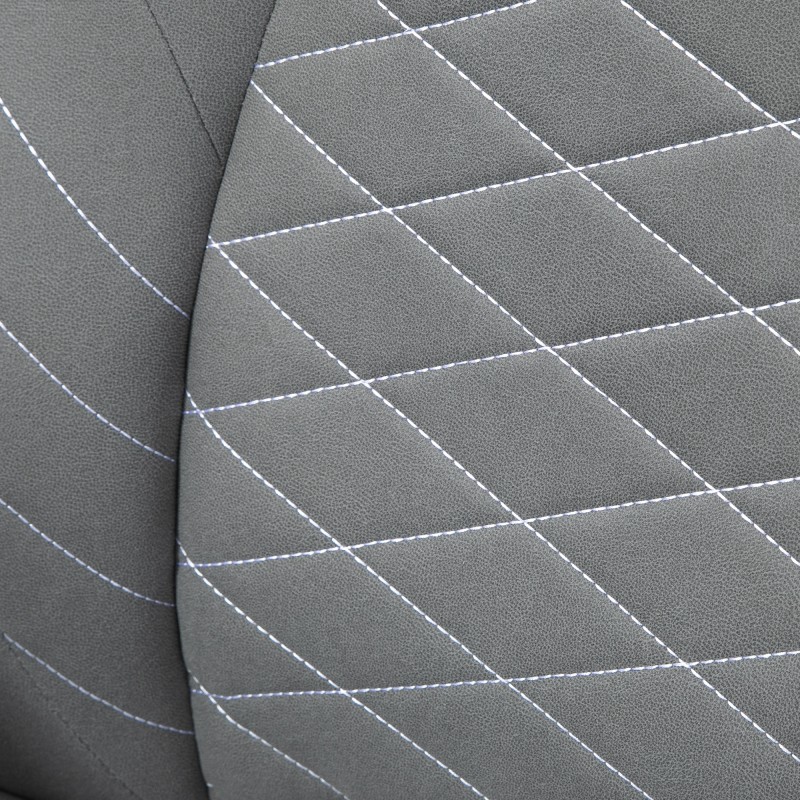 Työtuoli kotitoimistoon, korkea selkänoja, keinuntatoiminto, säädettävä korkeus, kääntyvät käsinojat, vaaleanharmaa