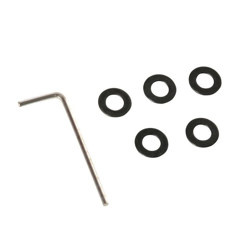 Liukuovikiskosarja puuovelle 183 cm, hiiliterästä, max 100 cm ovi, musta