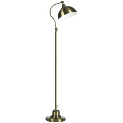 Lattiavalaisin vintage tyyli metalli 42 x 25 5 x 152 cm messinkilook bronze