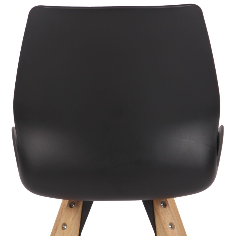 Mukava ja kestävä Luna-vierailutuoli puurunkoisena