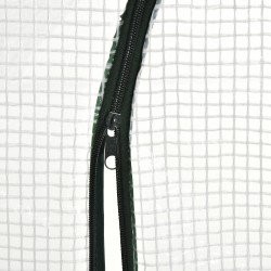 Kasviteltta käveltävä teräsrunko PE-peite 180 x 100 x 168 cm valkoinen