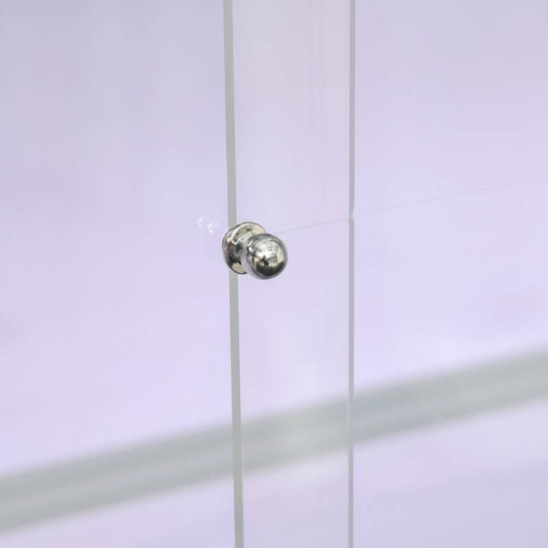 Verkkoterraario matelijoille ja sammakkoeläimille alumiinia 120 x 40 x 40 cm valkoinen/hopea/musta