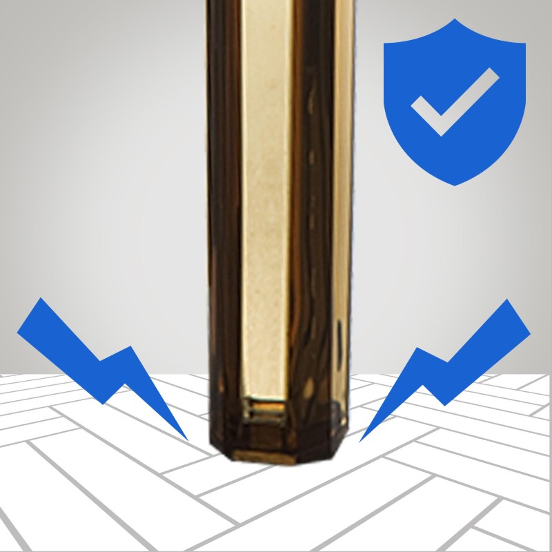 Moderni Fox-baarijakkara pinottava säänkestävä polykarbonaatti 75 cm