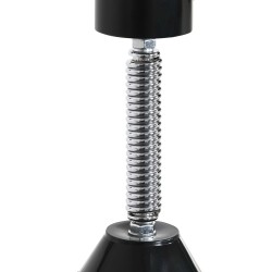 Nyrkkeilyteline seinäkiinnityksellä, nopeuspallo ja 360° refleksitanko, korkeussäädettävä, musta/punainen