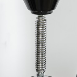 Säädettävä nyrkkeilyteline reaktiovarrella ja iskupallolla 163–205 cm musta