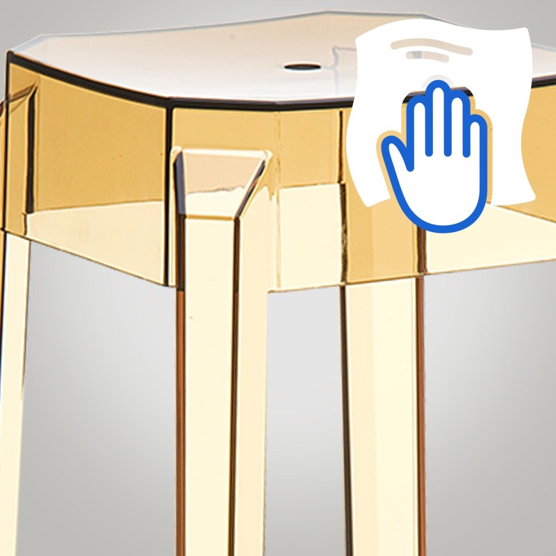 Moderni Fox-baarijakkara pinottava säänkestävä polykarbonaatti 75 cm