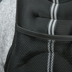 Painoliivi voimaharjoitteluun 5 kg, säädettävä oxford-kangas, musta