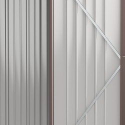 Pihavarasto 1,34 m² galvanoitu teräs 161,5 x 94,5 x 196 cm ruskea lukittava