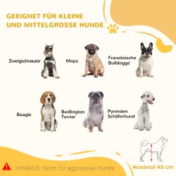 Lemmikkiportti koirille kuusipuu ja teräs 104–183 x 69 cm luonnonvärinen/musta