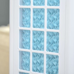 Pylväsviilennin 3-in-1 ilmaviilennin ja ilmankostutin, 3 nopeutta, ajastin, kääntyvä, musta-valkoinen