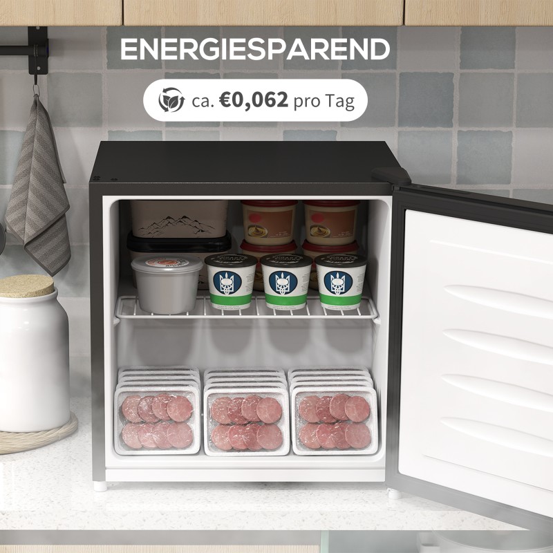 Minipakastin 35 l, vapaa sijoitus, 45 W, säädettävä termostaatti, 47 x 44,2 x 48,8 cm, musta