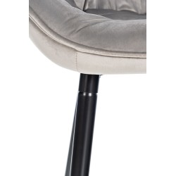 Gibson moderni baarijakkara pehmustetulla istuimella ja selkänojalla