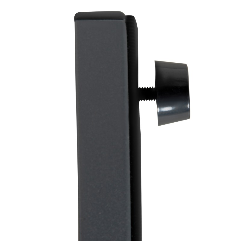 Keinutuoli sisä- ja ulkokäyttöön teräs ja PE-rottinki 75x98x91 cm ruskea/harmaa