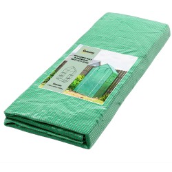 Kasvihuoneen vaihtomuovi UV suojattu muovipeite 140 x 73 x 190 cm vihreä