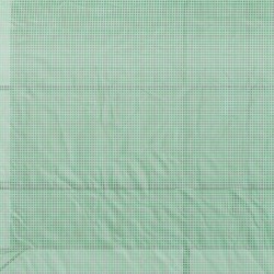 Puutarhakasvihuone 3 tasoa UV-suojattu muovikate 300 x 150 x 213 cm vihreä