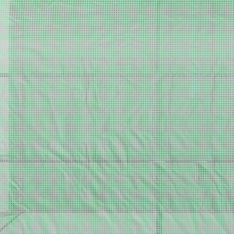 Puutarhakasvihuone 3 tasoa UV-suojattu muovikate 300 x 150 x 213 cm vihreä