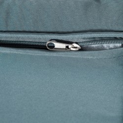 Keinutuoli ulkokäyttöön polyrattanista ja metallista, 66 x 88 x 98 cm, harmaa, pehmusteella