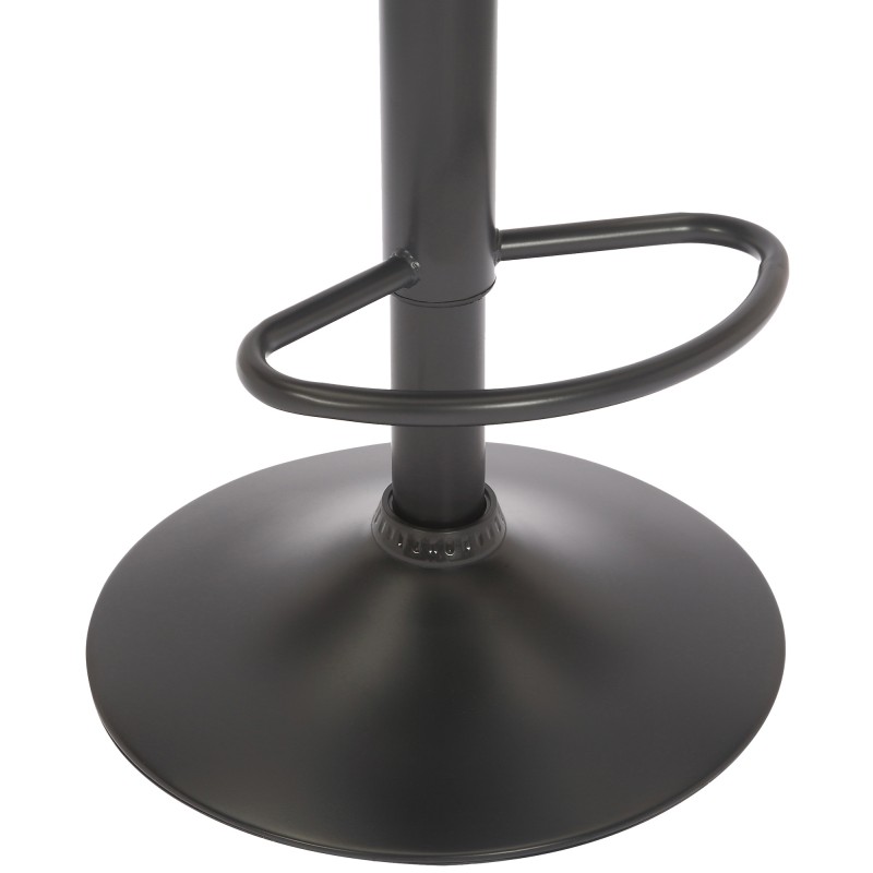 Jamie-baarituoli samettipäällysteellä ja korkeussäädöllä