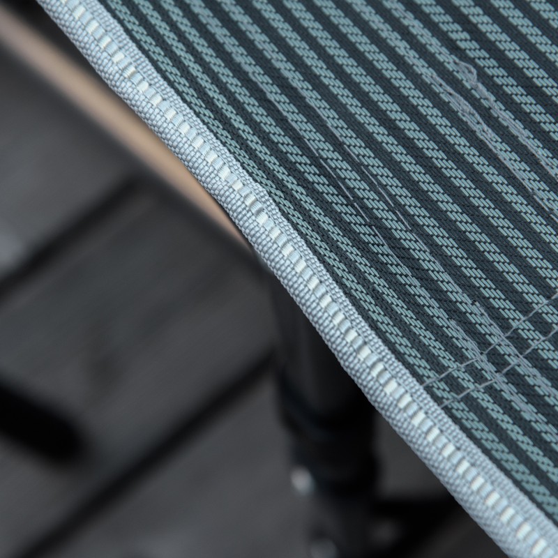 Taitettava retkisänky teräsrungolla 188 x 64,5 x 53 cm, kantavuus 150 kg, harmaa