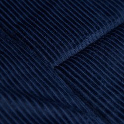 Taitettava retkisänky teräsrunko 188 x 64,5 x 53 cm maks 150 kg tummansininen/harmaa