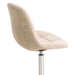 Emil pyörivät kangastuolit, 2 kpl setti, pehmustetut istuimet