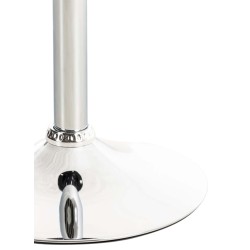 2 kpl Emil pyörivät tuolit keinonahkaa krominvärisellä jalalla