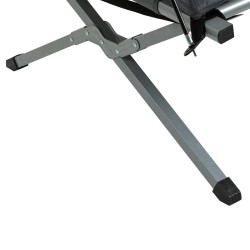 Leiriytymispaketti 3-in-1 maastovuode kupoliteltta ja ilmapatja 200 x 86 x 147 cm harmaa