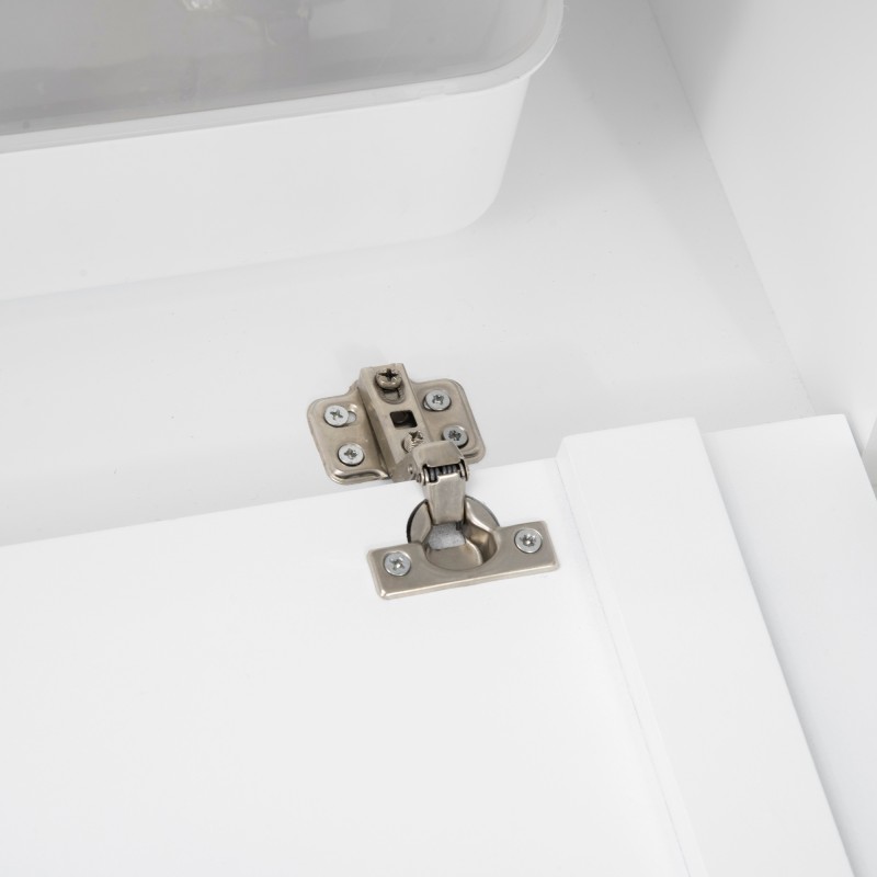 Kissan wc-kaappi ja lepopaikka 2-in-1, MDF, 90 x 48 x 43,5 cm, valkoinen