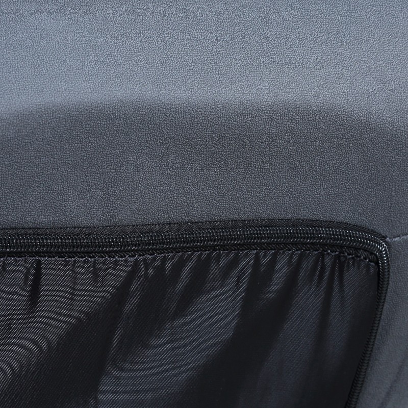 Lattianojaistuin, kääntyvä ja kallistuva, teräsrunko, mikrokuitu, 62 x 70 x 95 cm, tummanharmaa