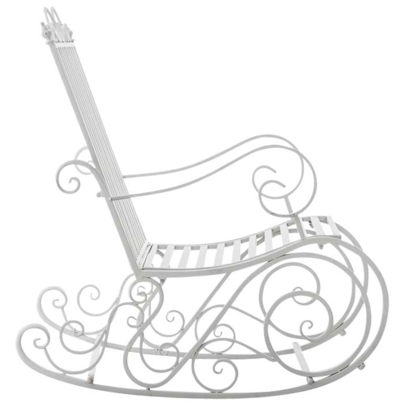 Antiikkityyliset rautaiset keinutuolit sisä- ja ulkokäyttöön