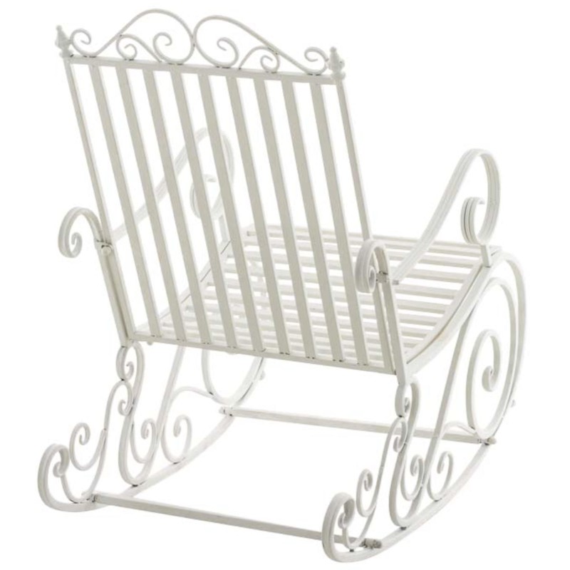 Antiikkityyliset rautaiset keinutuolit sisä- ja ulkokäyttöön