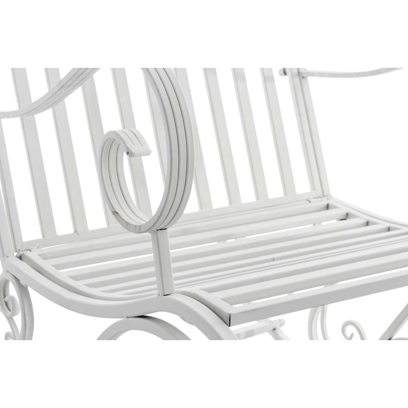 Antiikkityyliset rautaiset keinutuolit sisä- ja ulkokäyttöön