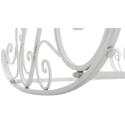 Antiikkityyliset rautaiset keinutuolit sisä- ja ulkokäyttöön