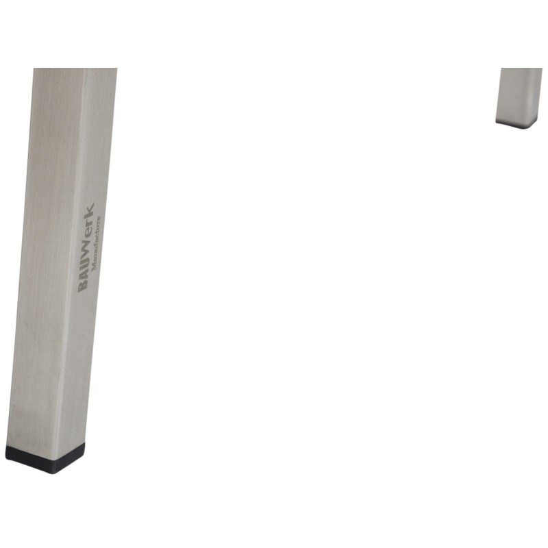 Tyylikäs Colmar-ruokailutuolipari keinonahalla ja teräsrungolla