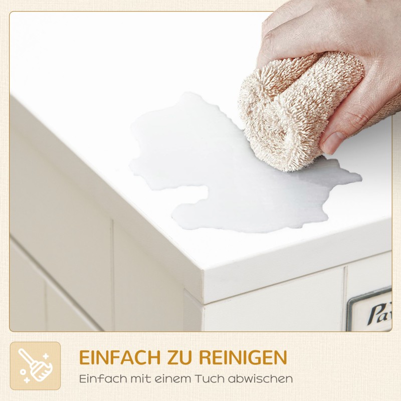 Koiranhäkki pienille ja keskikokoisille koirille, teräs, 2 ovea, pehmeä alusta, 94 x 60 x 71,5 cm, valkoinen