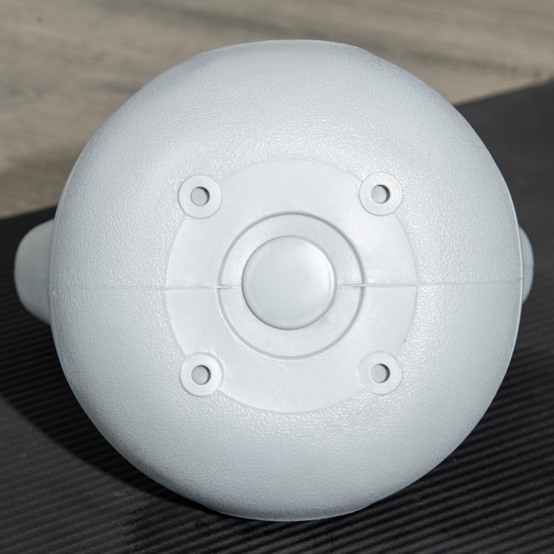 Kahvakuula 12 kg muovipinnoite litteä pohja leveä kahva sininen