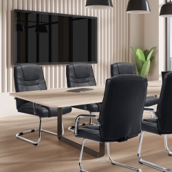 2 kpl XXL-keinutuolia keinonahkapäällysteellä, korkea kantavuus 180 kg