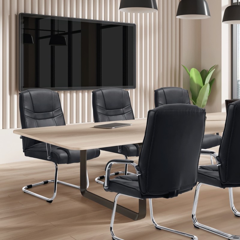 2 kpl XXL-keinutuolia keinonahkapäällysteellä, korkea kantavuus 180 kg