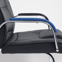 2 kpl XXL-keinutuolia keinonahkapäällysteellä, korkea kantavuus 180 kg