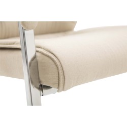 Ylelliset ja ergonomiset vierailutuolit, kestävä metallirunko