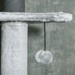 Raapimapuu kattoon asti, säädettävä 225–255 cm, useita tasoja ja riippumatto, harmaa