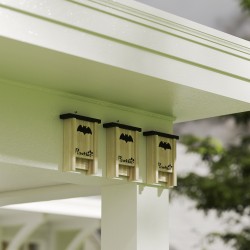 Lepakkopönttö puutarhaan kuusipuuta 18 x 6 x 22,5 cm, 3 kpl luonnonpuu