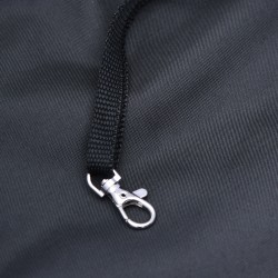 Koiranvaunu koirille, teräsrunko ja polyesterikangas, max 10 kg, 81 x 48 x 99 cm, harmaa