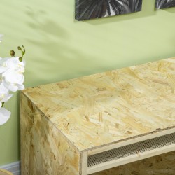 Terraario matelijoille ja sammakkoeläimille, OSB-puu ja lasi, liukuovet, 120 x 50 x 50 cm, puu