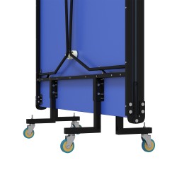 Pingispöytä sisäkäyttöön, kokoontaitettava, teräsrunkoinen MDF 274 x 152,5 x 76 cm, sininen