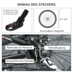 Koirankuljetuskärry 2-in-1 polkupyörän perävaunu ja työntökärry, teräsrunko, 170 x 77 x 90 cm, vihreä
