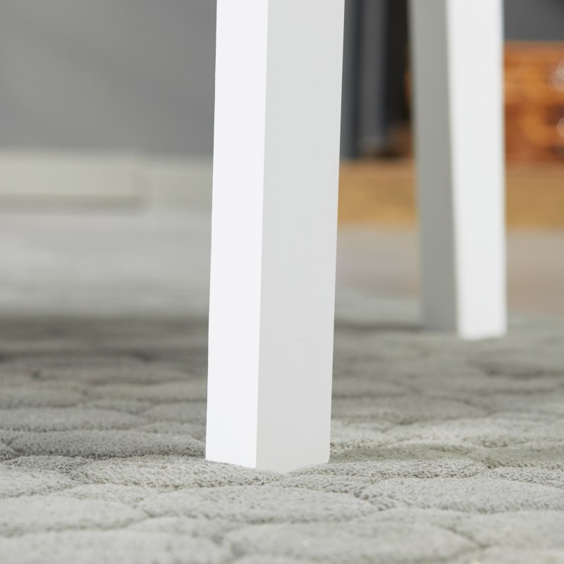 Ruokapöydän tuolit mäntypuuta 41 x 46,5 x 85,5 cm 4 kpl valkoinen