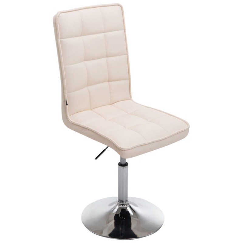 Tyylikäs säädettävä ruokailutuolipari peking v2 keinonahkaverhoilulla