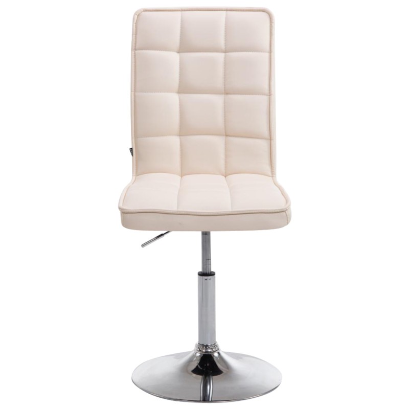 Tyylikäs säädettävä ruokailutuolipari peking v2 keinonahkaverhoilulla